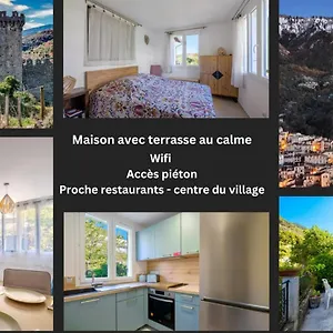 Hébergement de vacances La Tiniera A - Maison Renovee 2023- Terrasse - Wifi - Village Des Creches, Lucéram